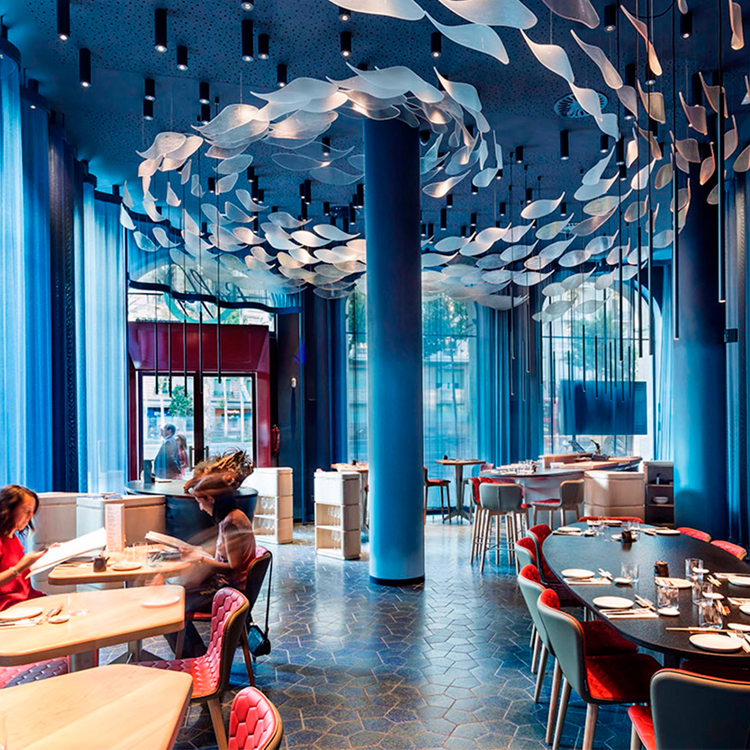 餐廳設(shè)計(jì)如何達(dá)到最大空間利用率？(圖1)