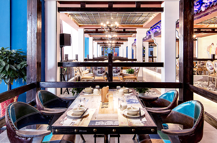 餐廳裝修——將復古懷舊演繹到極致(圖5) 餐廳裝修——將復古懷舊演繹到極致(圖5)