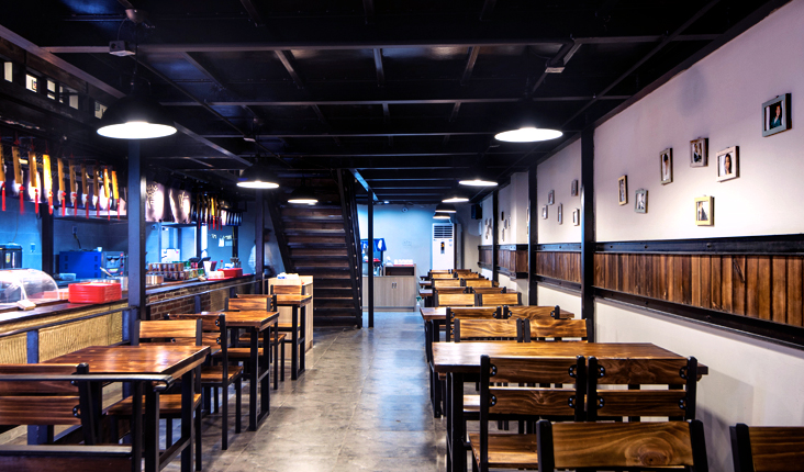 案例賞析|餐飲裝修——精致的特色空間(圖3) 案例賞析|餐飲裝修——精致的特色空間(圖3)