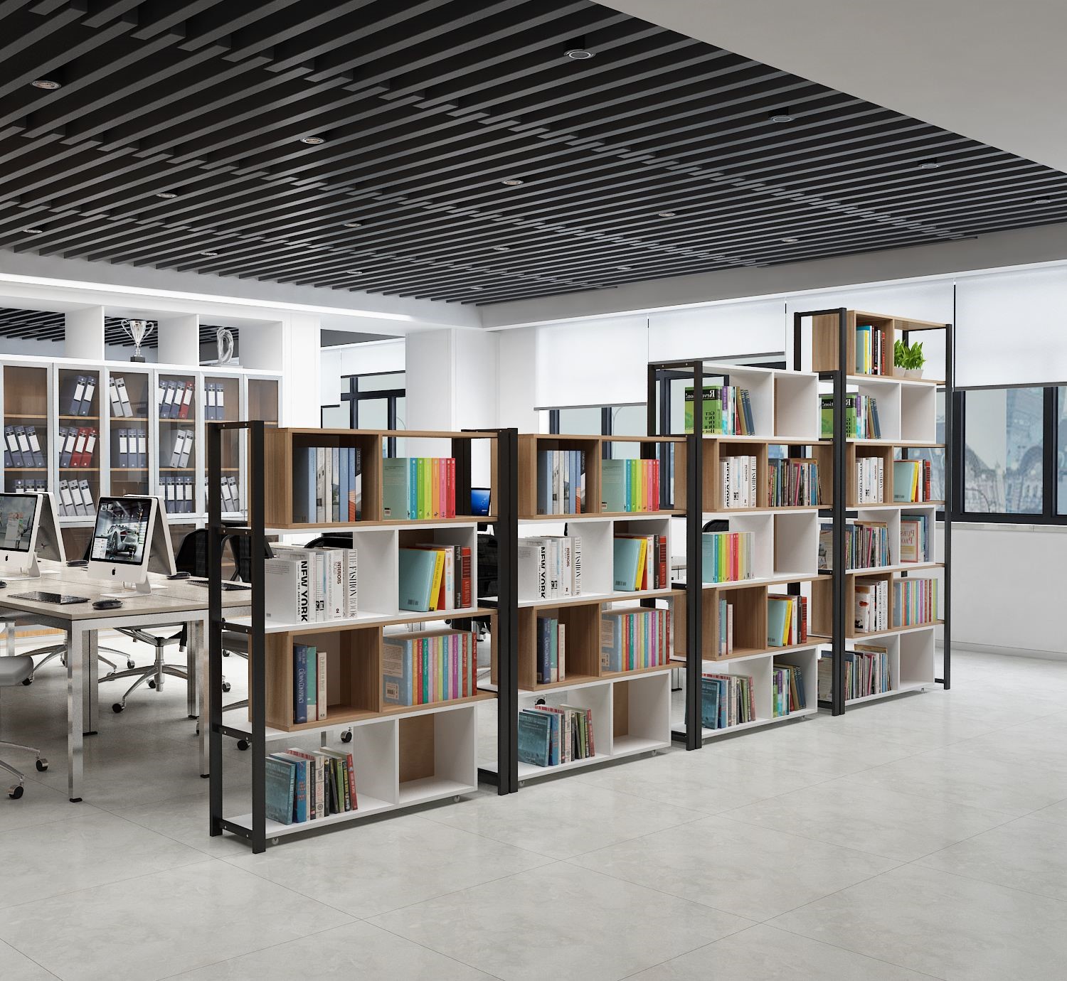 做好隔斷，讓你的辦公室瞬間提升一個(gè)檔次！(圖2)