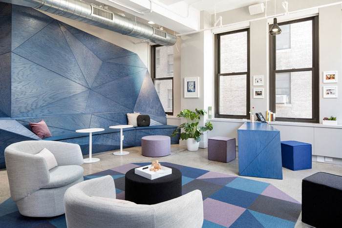 辦公室接待區(qū)裝修小技巧，打造人性化辦公空間(圖2)