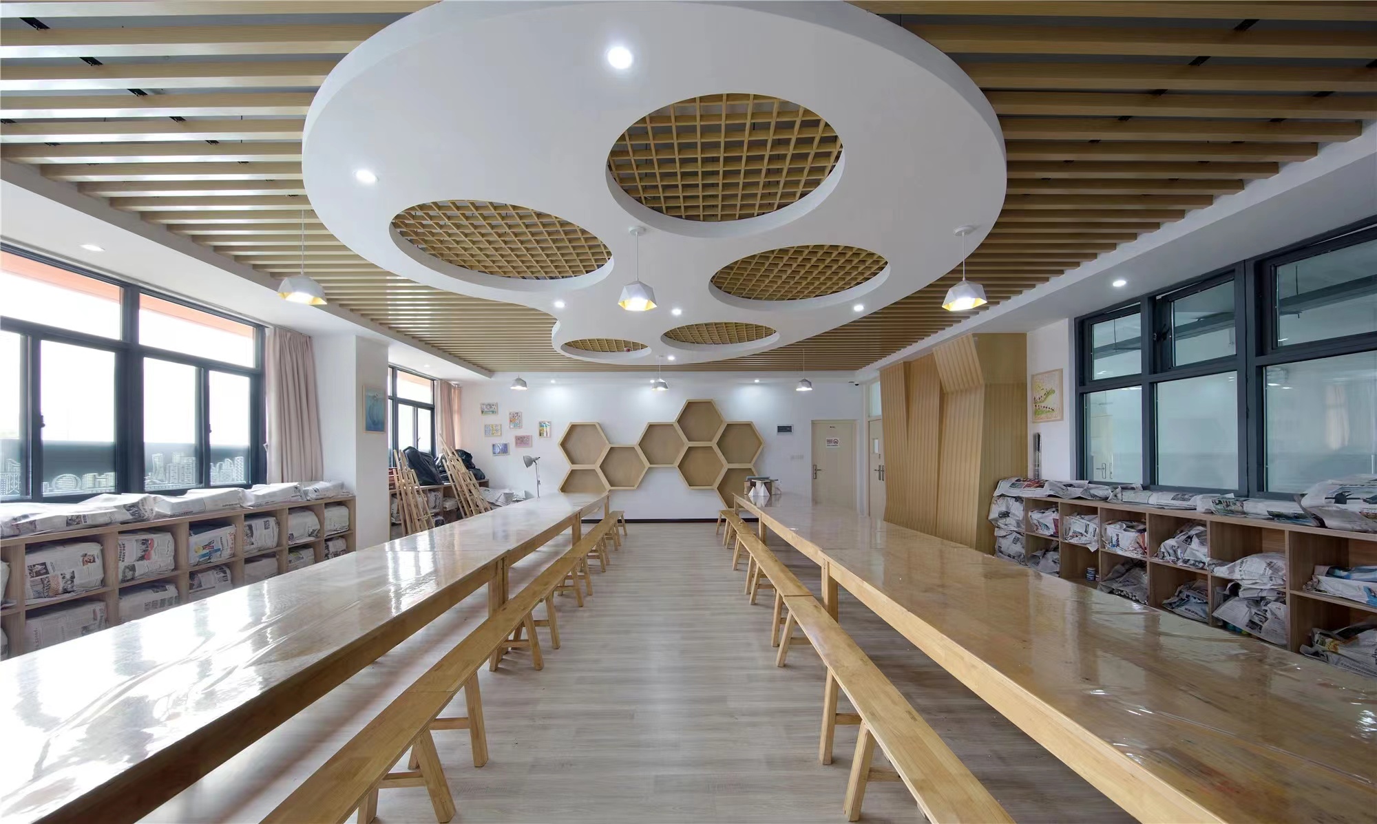 【學校案例】今泰裝飾在武漢市先后完成了與紅領(lǐng)巾學校6個校區(qū)的項目交付！(圖6)