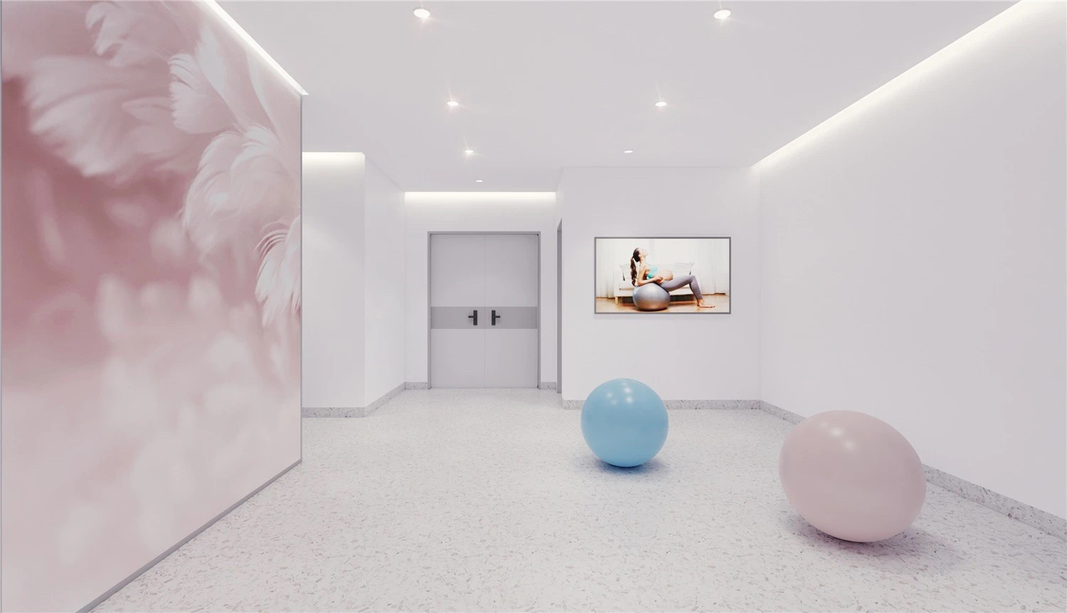 【醫(yī)院案例】婦產(chǎn)醫(yī)院這樣設計，簡而不失其華！(圖1)