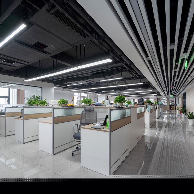 【完工案例】三相電力8000+㎡辦公室裝修項(xiàng)目圓滿交付并投入使用(圖22)