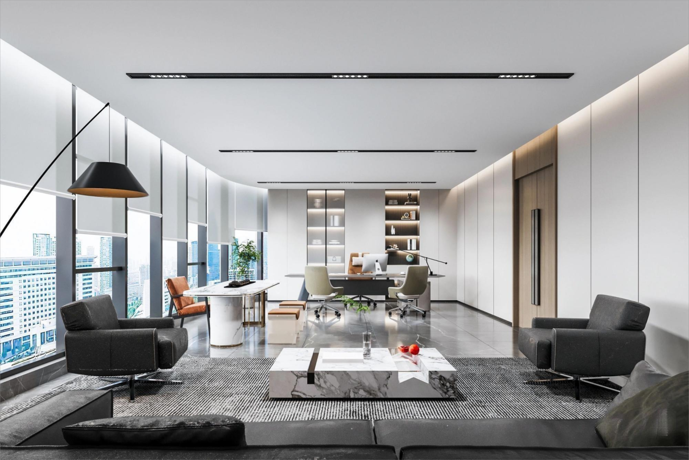 【設(shè)計(jì)案例】普照國(guó)康醫(yī)藥辦公室項(xiàng)目概念設(shè)計(jì)——以空間敘事，筑品牌基因(圖18)