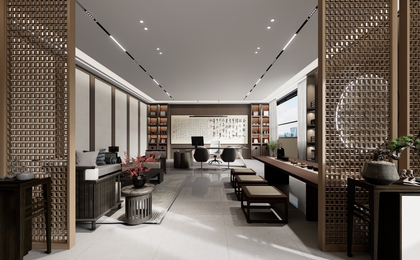 【設(shè)計(jì)案例】普照國(guó)康醫(yī)藥辦公室項(xiàng)目概念設(shè)計(jì)——以空間敘事，筑品牌基因(圖38)