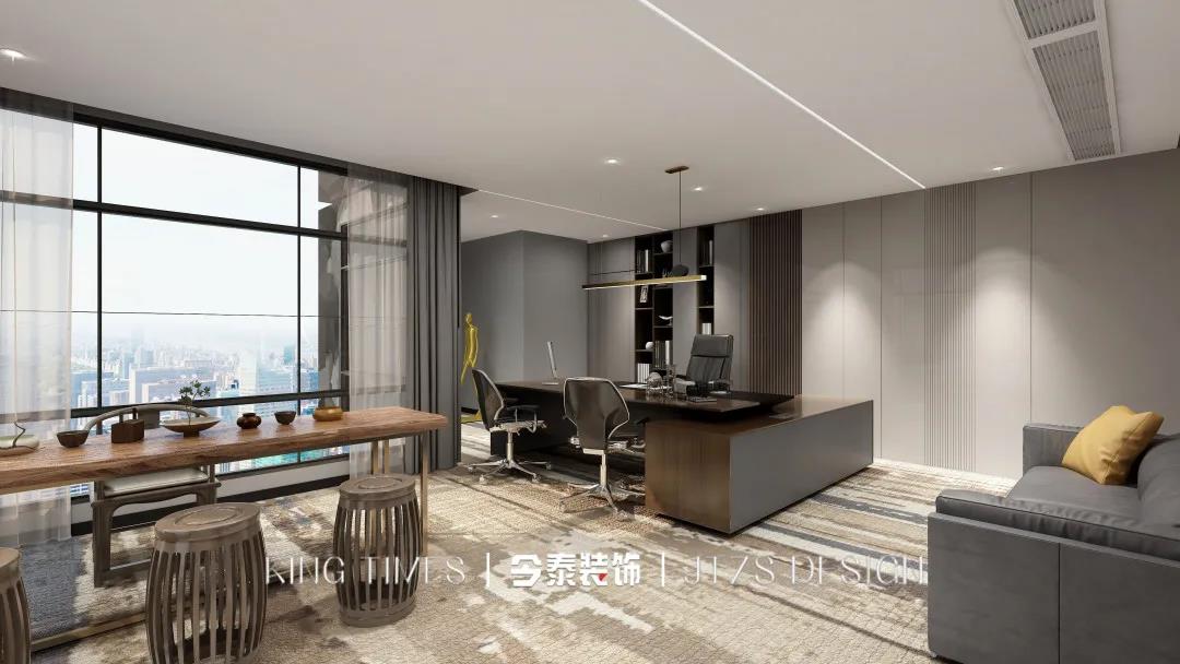 現(xiàn)代簡(jiǎn)約辦公室設(shè)計(jì) 詮釋高端大氣之美(圖8) 現(xiàn)代簡(jiǎn)約辦公室設(shè)計(jì) 詮釋高端大氣之美(圖8)