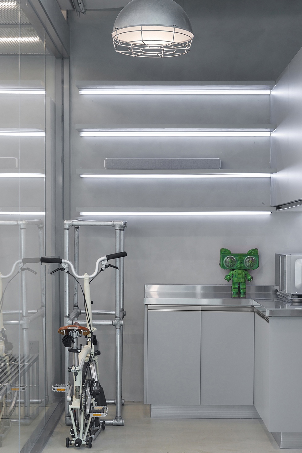 辦公室裝修設(shè)計,粗狂的線條走進工業(yè)之美！(圖6)